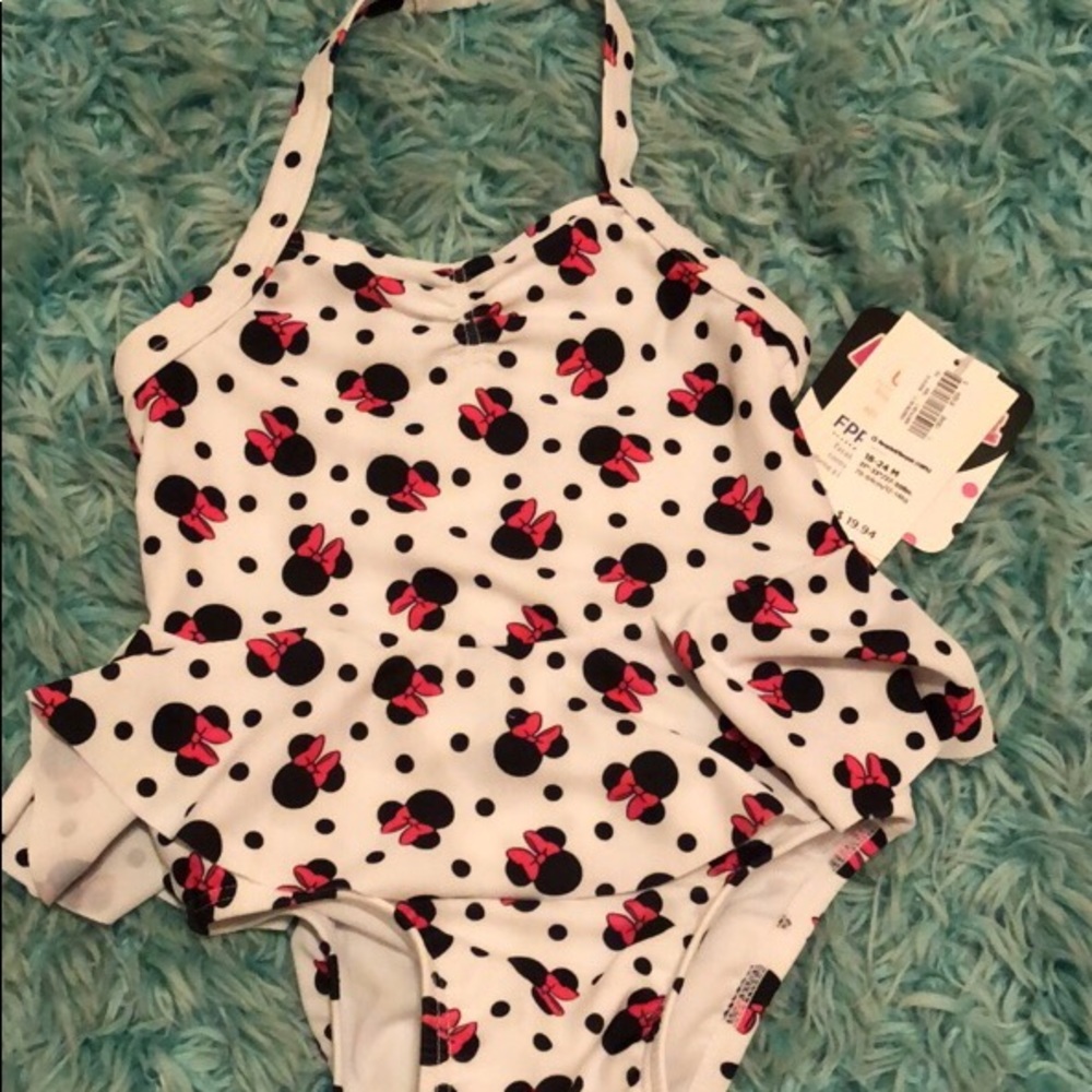 Disney Minnie Mouse one piece bathing suit